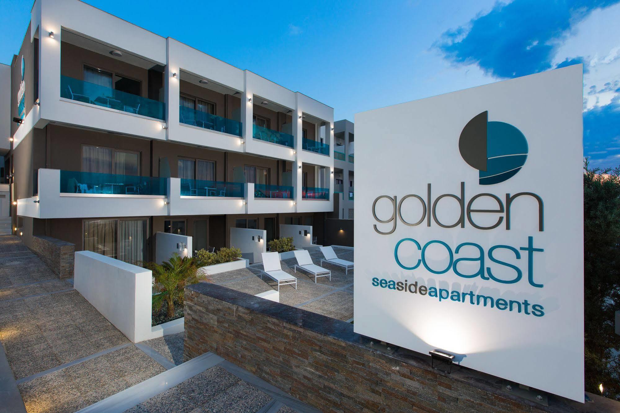 Golden Coast Seaside Apartments Rethymno Exterior foto