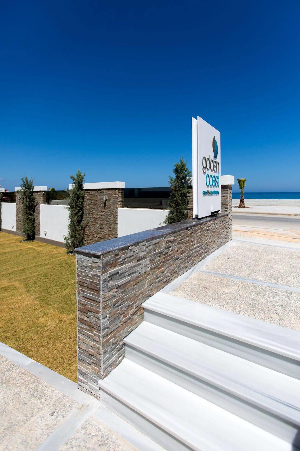 Golden Coast Seaside Apartments Rethymno Exterior foto
